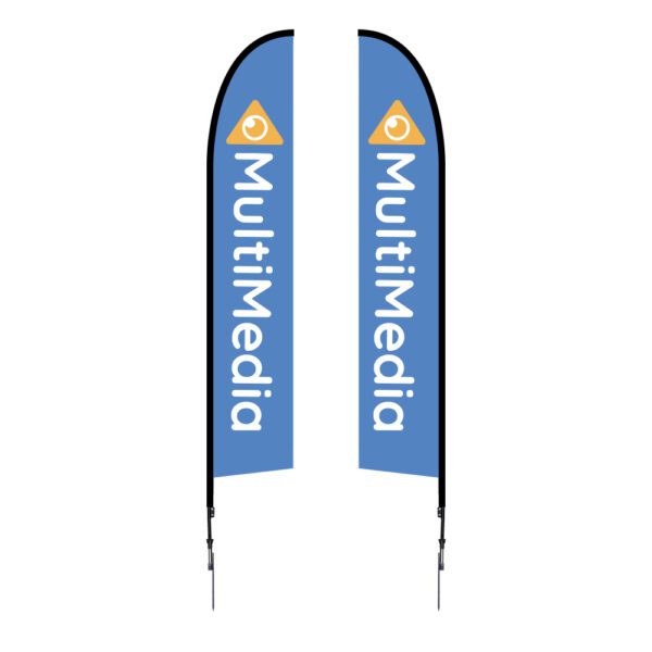 Large 14' Falcon Flag Single Or Double Sided - Image 4