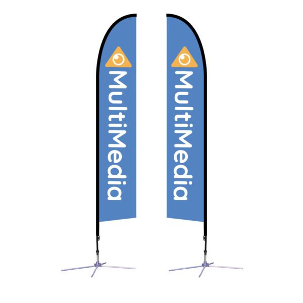 Large 14' Falcon Flag Single Or Double Sided - Image 3