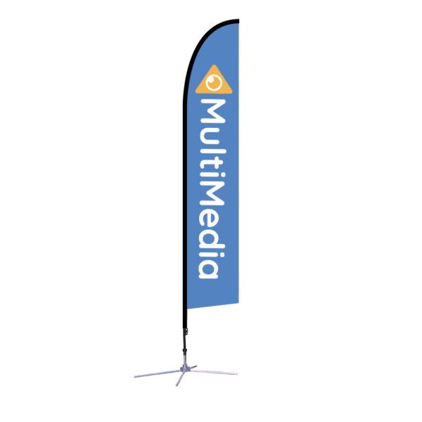 Large 14' Falcon Flag Single Or Double Sided - Image 2