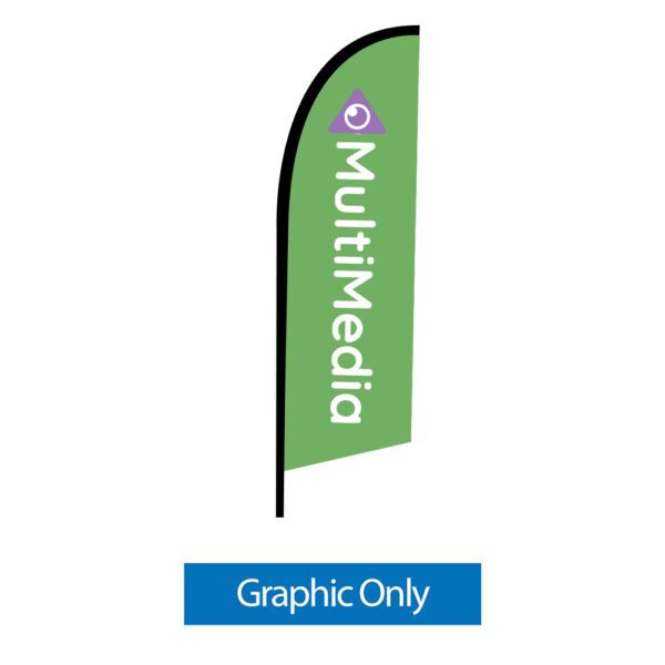 Small 8.25' Falcon Flag Single Or Double Sided - Image 4
