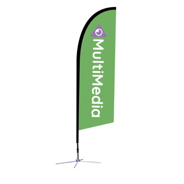 Small 8.25' Falcon Flag Single Or Double Sided - Image 2