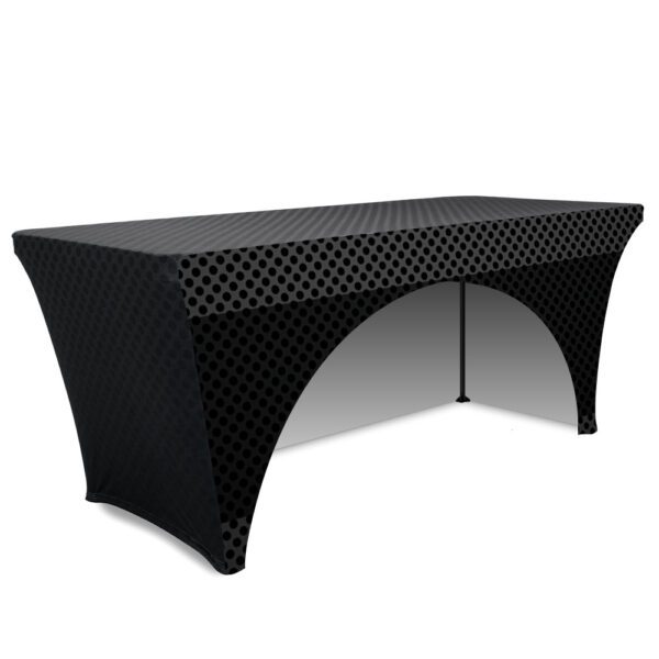 6 ft. Stretch Table Throw 3-sided or 4-sided with Custom Print - Image 6
